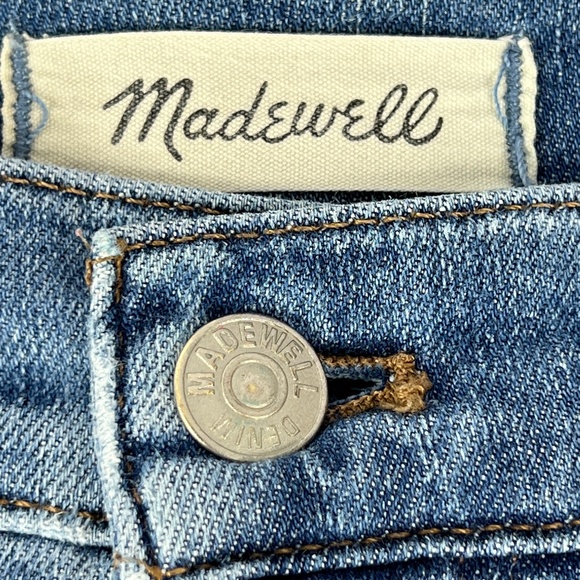 Madewell 10" High Rise Skinny Crop Jeans Size: 26 - Picture 4 of 16